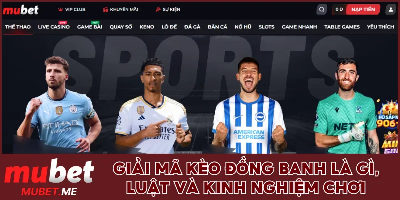 Kèo đồng banh